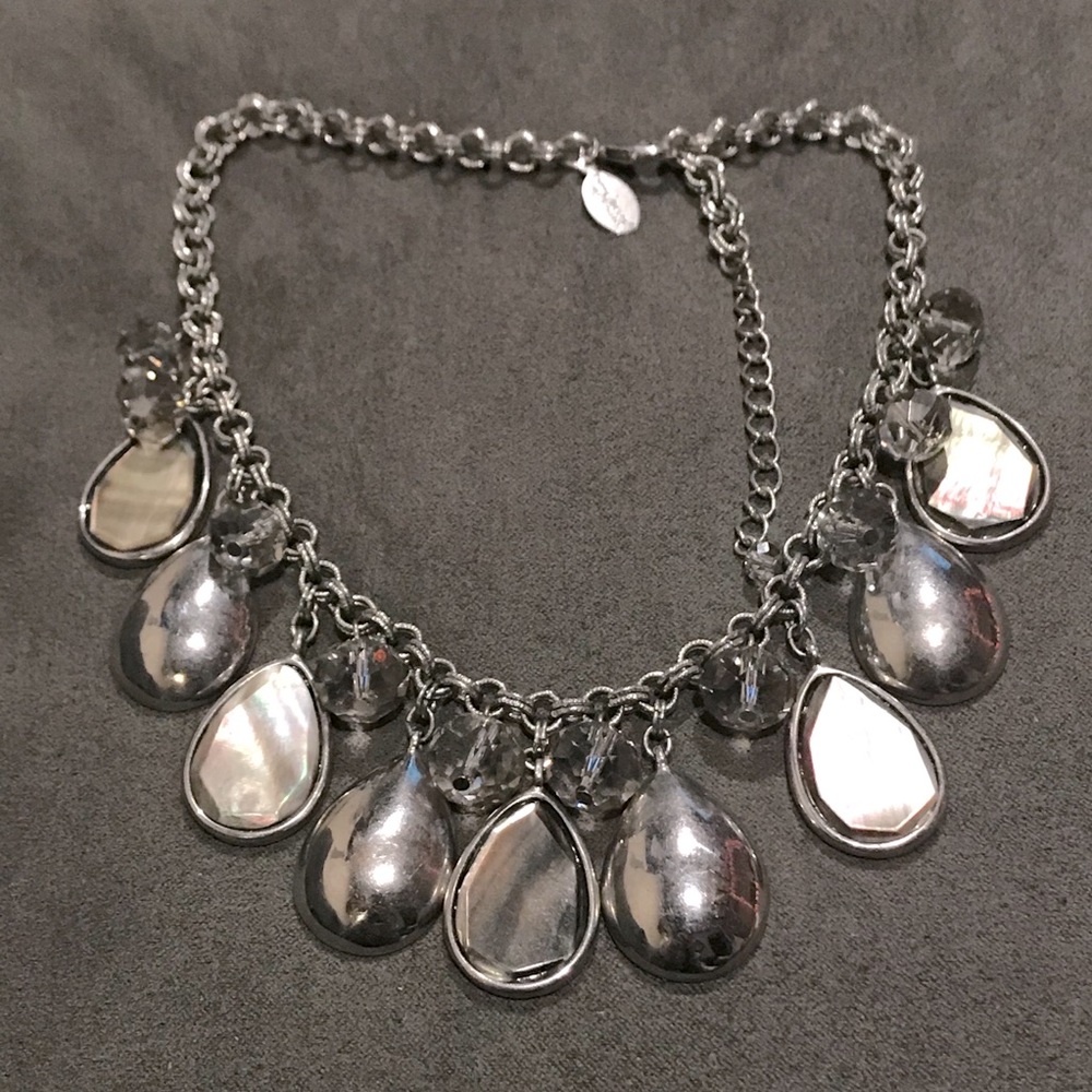 WHBM Mother of Pearl Necklace NWOT